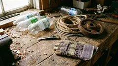 Wie man einen Schornstein mit Plastikflaschen reinigt