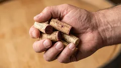 Upcycling-Schatz: Reparieren Sie Möbel, die den Boden zerkratzen und Geräusche verursachen, mit Kork.